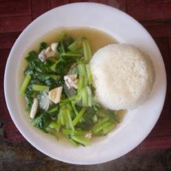 Nasi   Cumi Cah Cah Sawi Ijo