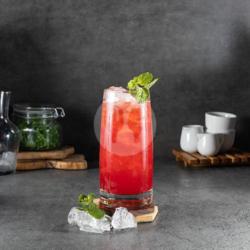 Strawberry Passion Soda Mocktails