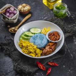 Healthy Nasi Liwet Bunga Telang