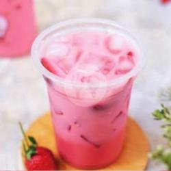 Ice Sari Strawberry Milk