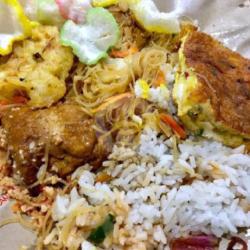 Nasi Rames Telur Dadar