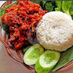 Nasi   Ayam Penyet Sambal Bledek