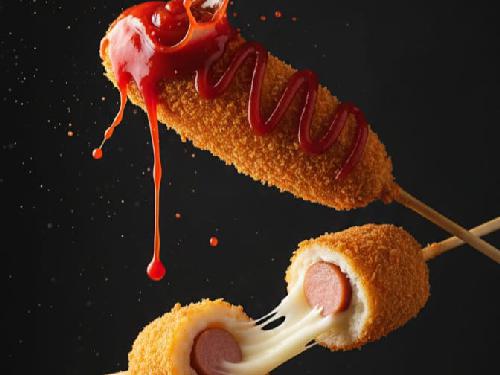 Corndog Mozarella, Corndog Budew Metro, Jl cendana, Kebon dalem