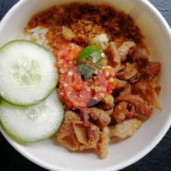 Rice Bowl Kulit Serundeng