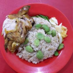 Nasi Goreng Pete Ayam Gepok