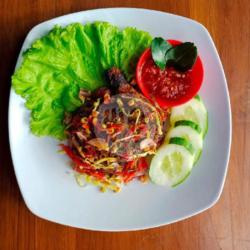 Ayam Bakar Bali Kota 1/4 Dengan Nasi