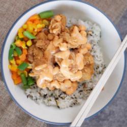 Ricebowl Ayam Crispy Mayo