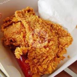 Paket Nasi Ayam Krispy Dada Saos