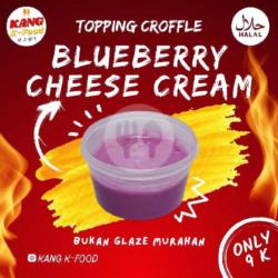 Topping Croffle Blueberry Cheese Cream