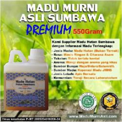 Madu Murni Asli Sumbawa Premium 550g