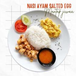 Nasi Ayam Salted Egg