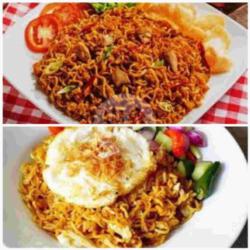 Mie Goreng Ceplok/dadar