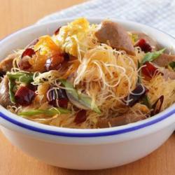 Bihun Goreng   Telur   Sosis   Bakso