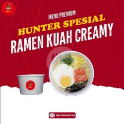 Mie Hunter Spesial Ramen Kuah Creamy