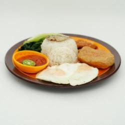 Nasi Tempong Telor Mata Sapi