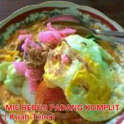 Mie Rebus Padang - Komplit