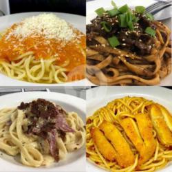 Creamy Beef Spaghetti