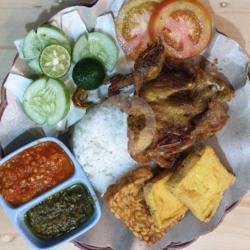 Paket 16 Nasi Putih   Puyuh   Tahu   Tempe