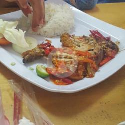 Ayam Penyet Sambal Rica   Nasi