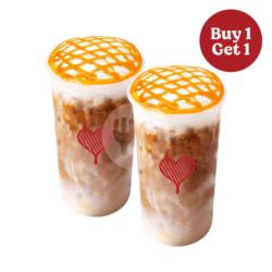 Buy 1 Get 1 Caramel Macchiato