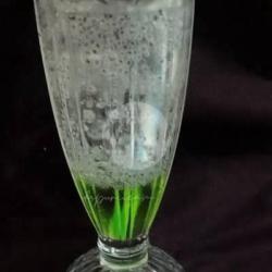 Green Soda Mix Selasih