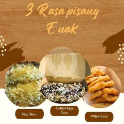 3 Kombinasi Rasa Pisang (box M)sedang Ya (pisang Keju Susu   Pisang Coklat Keju Susu   Pisang Goreng Susu Wijen)