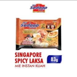 Mie Sedaap Kuah (singapore  Spicy Laksa)   Telor