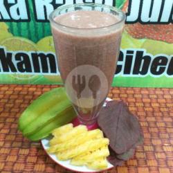 Juice Bayam Merah Nanas Belimbing