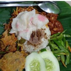 Minggu : Nasi Lemak   Perkedel