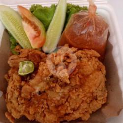 Ayam Geprek Jumbo Sambal Pisah