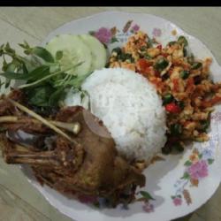 Sego Sambel Bebek Gepuk