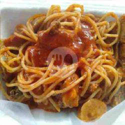 Seblak Spageti Bakso Sapi