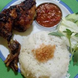 Ayam Bakar   Nasi   Sambel Uleg