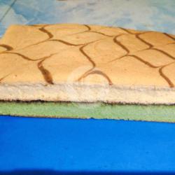 Bolu Lapis Pandan Vanilla (uk.20x10cm)