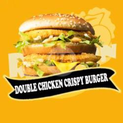 Double Chicken Crispy Burger