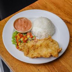 Crispy Dory Rice Thousand Island