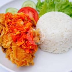 Nasi Ayam Crispy Super Hemat