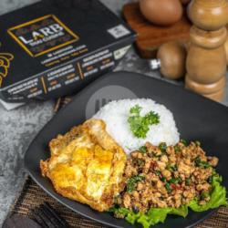 Basil Chicken Rice And Egg