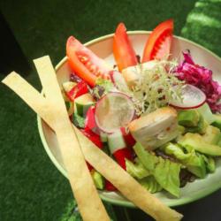 Healthy Fish Tofu Salad