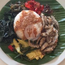 Nasi Ikan Bilis Goreng