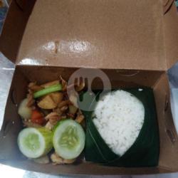 Nasi   Ayam Geprek Panggang  Madu