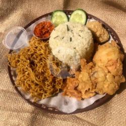 Paket Lengkap (nasi Daun Jeruk)