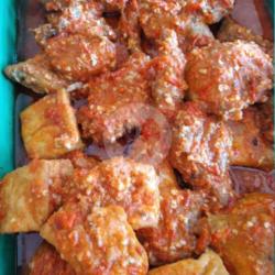 Tahu Tempe Sambel Merah