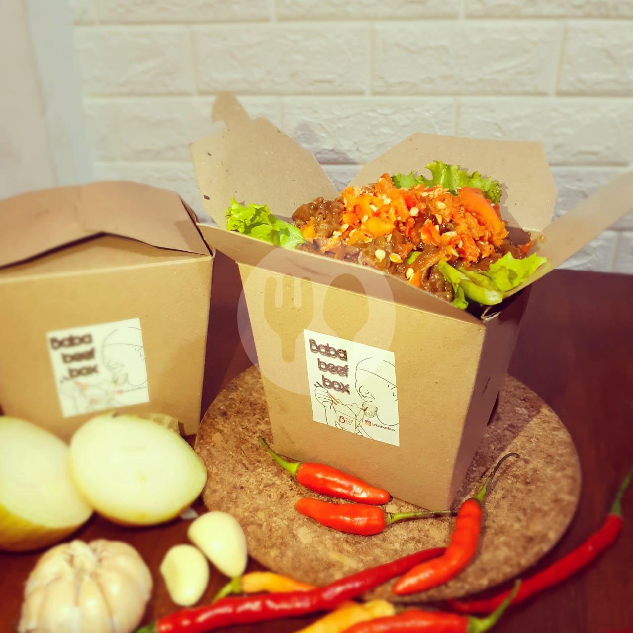 Baba Beef Box, Swadaya Raya GoFood