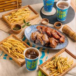 18pcs Wings Fries Combo