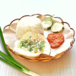 Nasi Telur Ceplok Cabe Garam