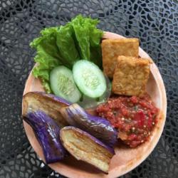 Nasi Terong Penyet