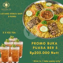 Buka Puasa Loyang Sapi