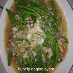 Buncis Daging Ayam