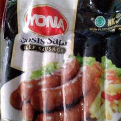 Yona Sosis Jumbo Sapi 500grm